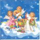 Dekorszalvéta - Angel With Toys